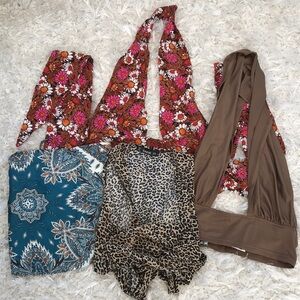 4 Medium tops, from Shein